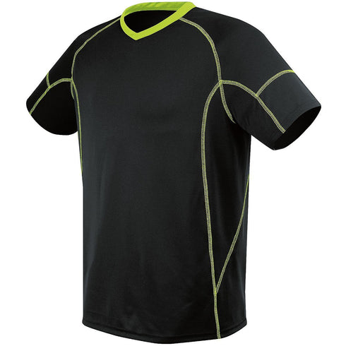 Russell Athletic Youth Kinetic Jersey (322821-C), Color 'BlackLime'